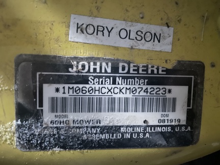 2020 John Deere X734 - Photo4