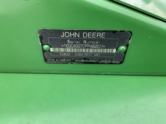 Used 2023 John Deere C400 Mower Conditioners at Horizon Ag & Turf in Edmonton West, AB - Photo3