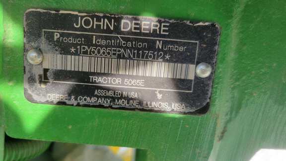 2022 John-Deere 5065E
