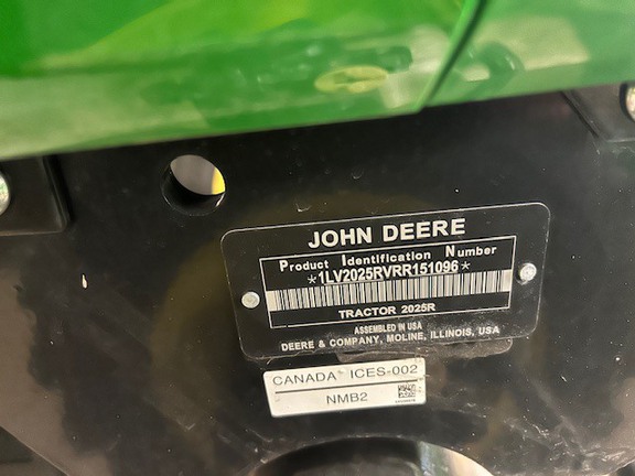 New In-Stock 2024 John Deere 2025R Compact Utility Tractors at Koenig Equipment in Bloomington, IN - Photo8
