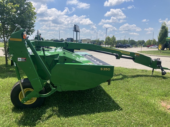 Used 2024 John Deere S350 Mower Conditioners at Koenig Equipment in Franklin, IN - Photo1