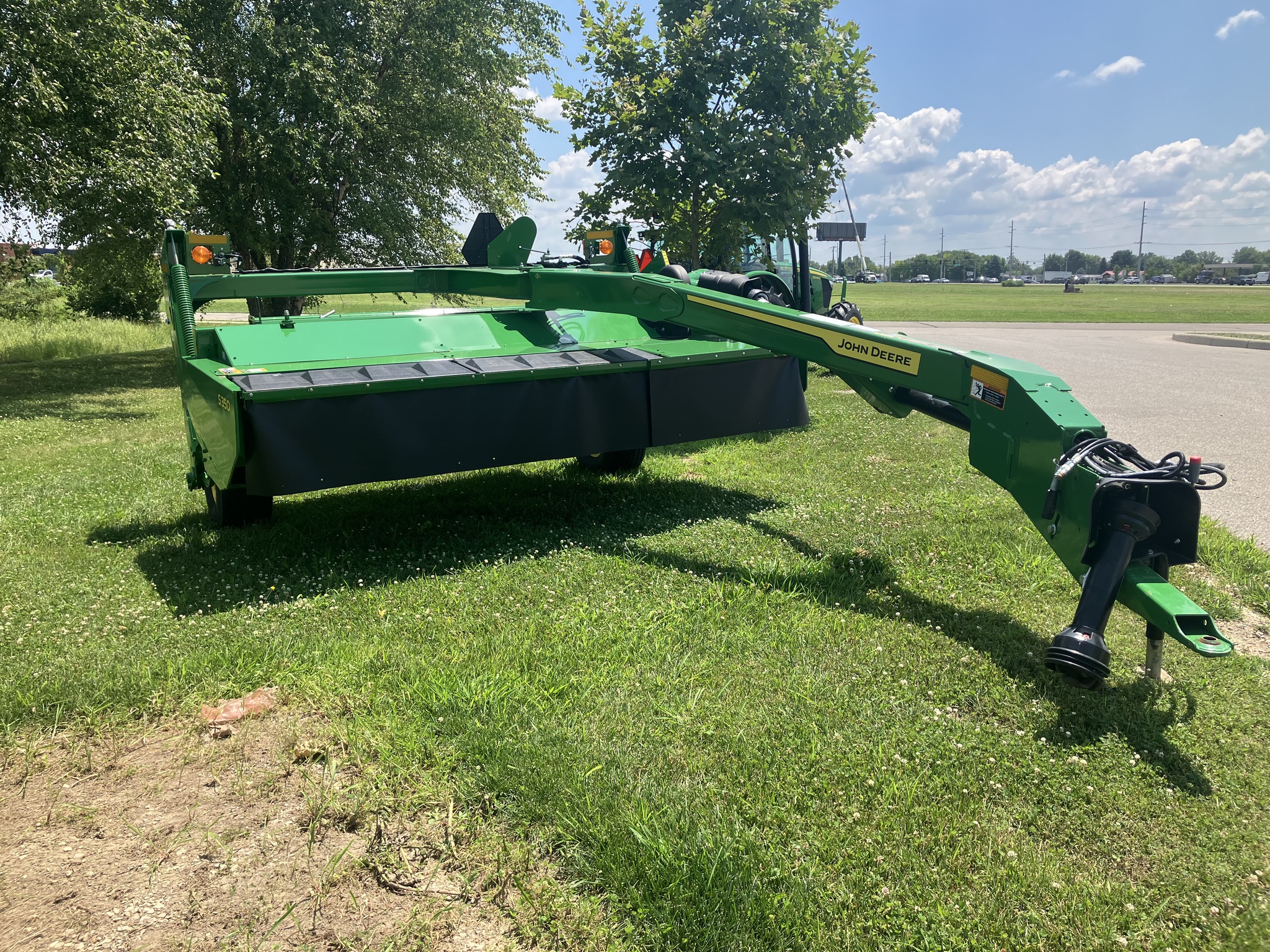 Used 2024 John Deere S350 Mower Conditioners at Koenig Equipment in Franklin, IN - PhotoXL0