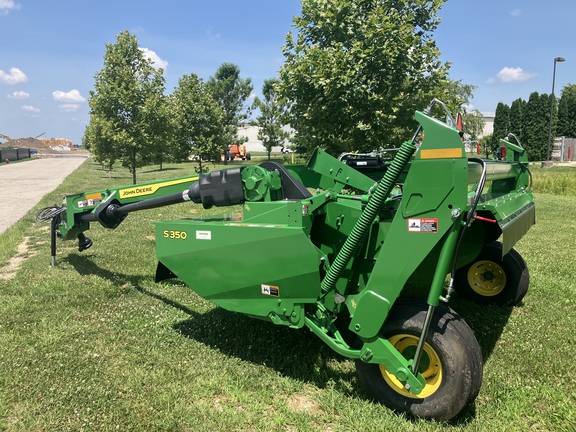 Used 2024 John Deere S350 Mower Conditioners at Koenig Equipment in Franklin, IN - Photo3