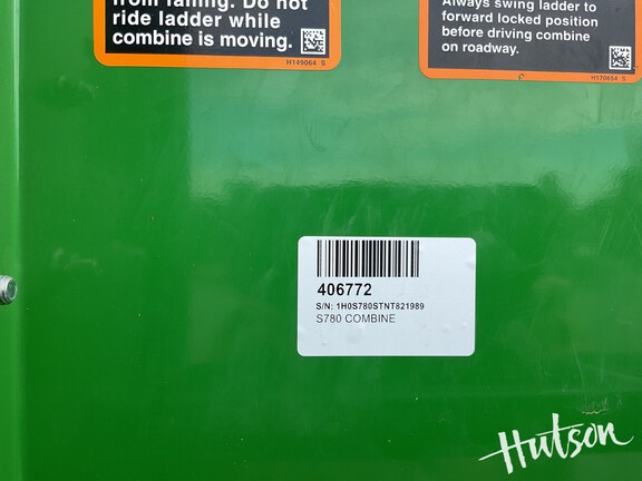 Photo of 2022 John Deere S780