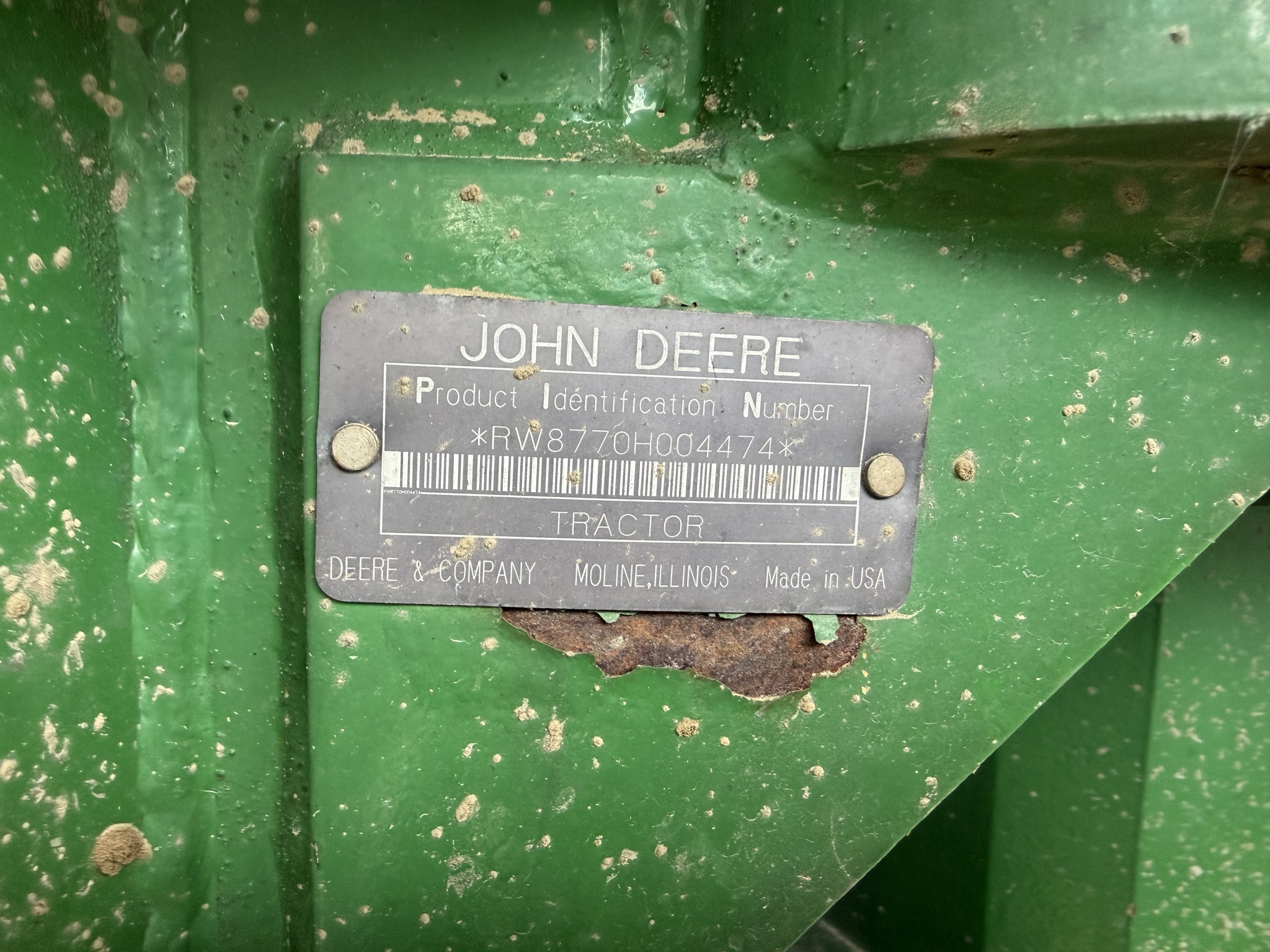 1996 John Deere 8770 Image 8