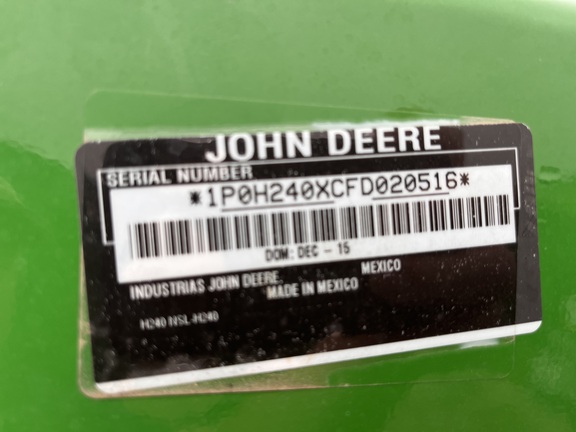 2016 John Deere H240 - Photo14