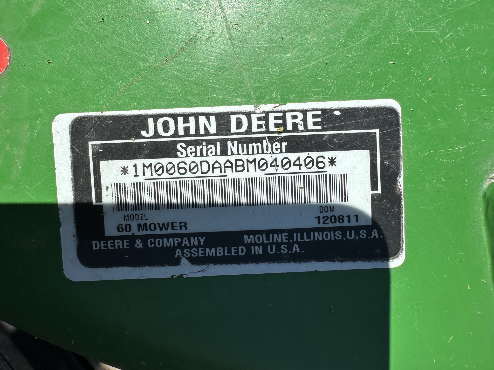 2012 John Deere X720 Image 7