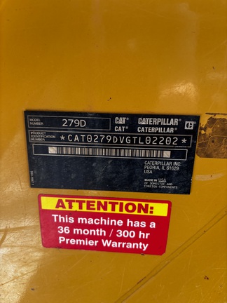 2015 CAT 279D-11
