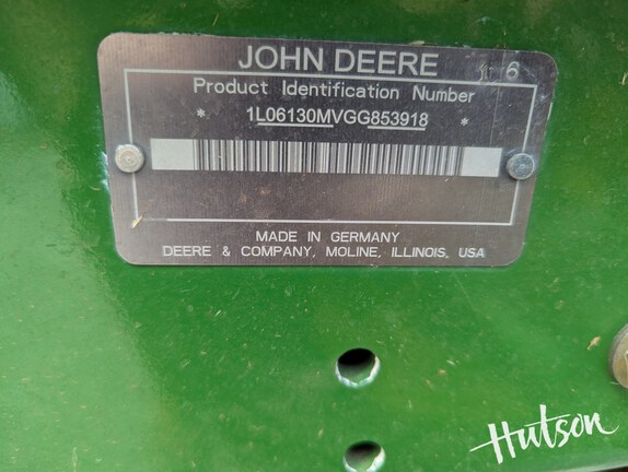 Photo of 2016 John Deere 6130M