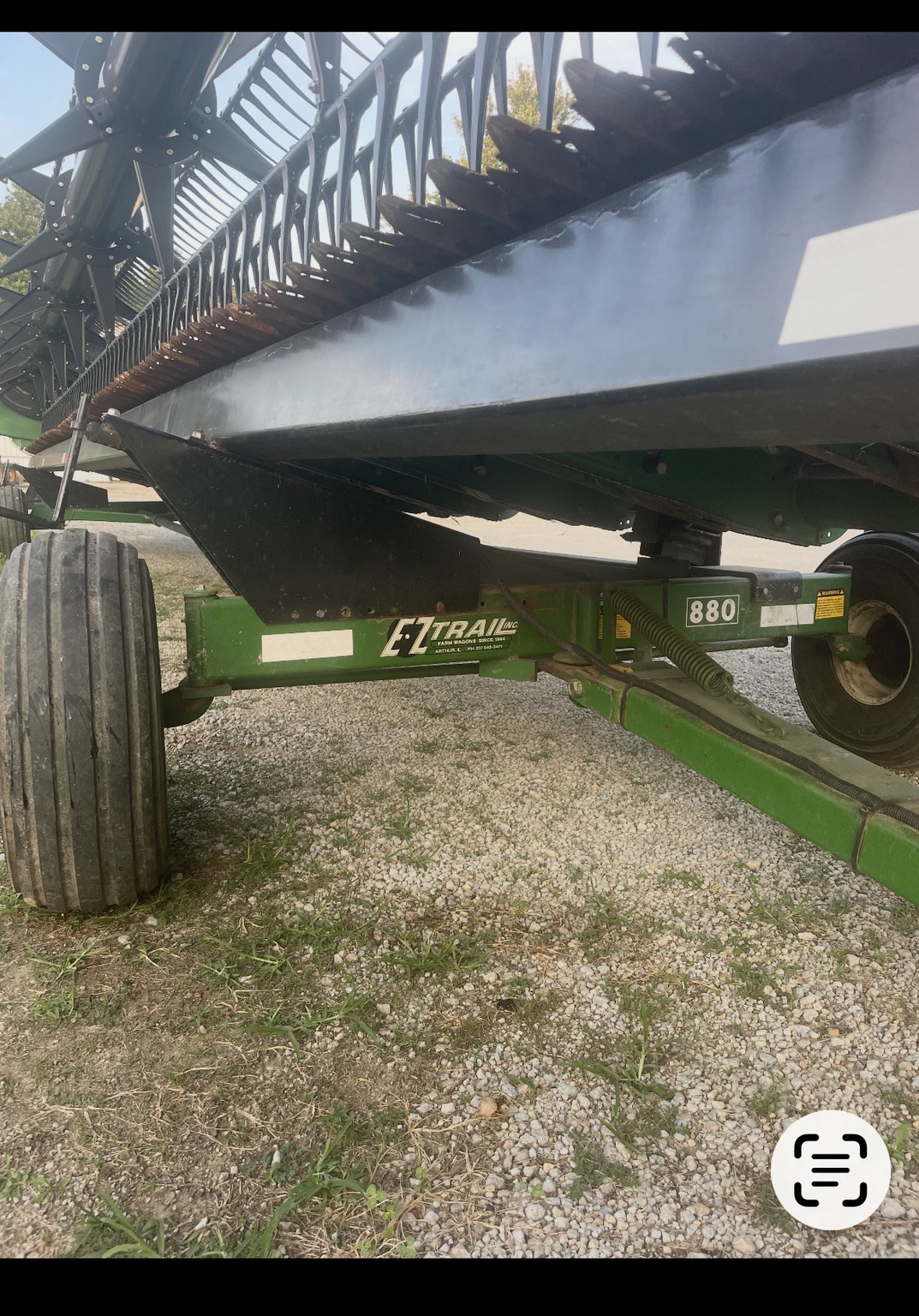 Used 2018 Trail Eze 880 Header carts at Koenig Equipment in Anna, OH - PhotoXL0
