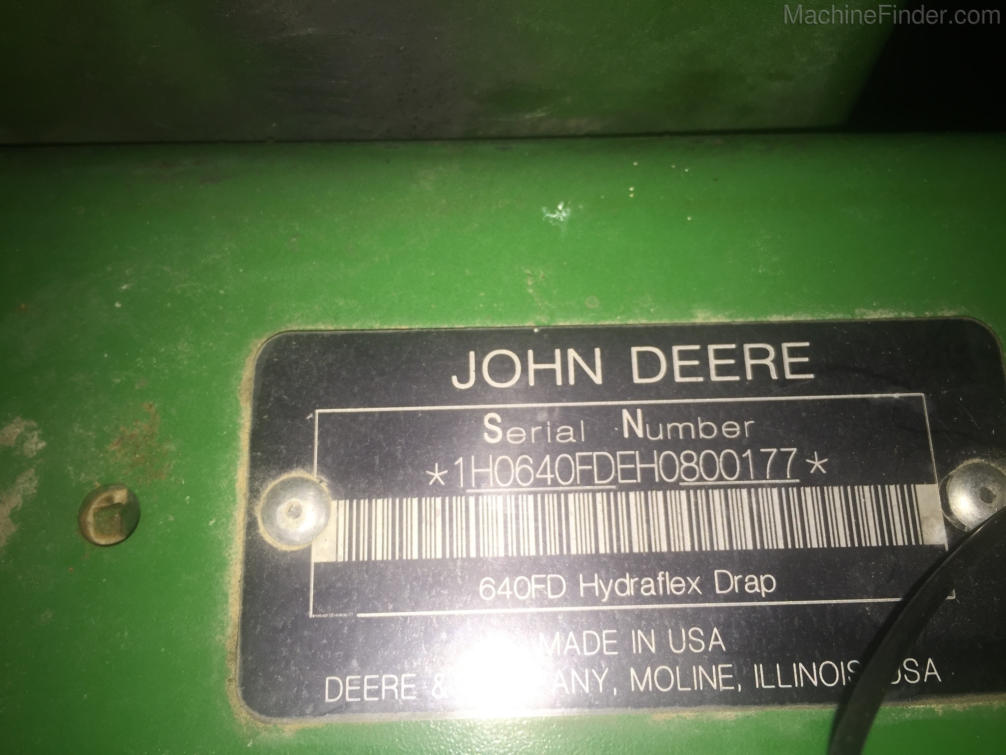 2018 John Deere 640FD Image 13