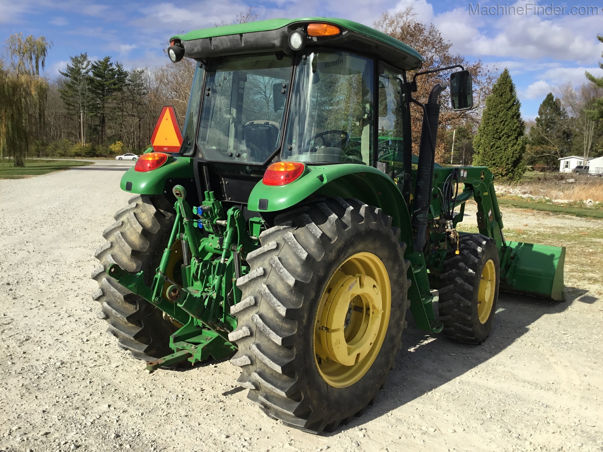 2008 John Deere 6105D Image 5