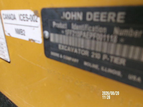 2024 John Deere 210 P