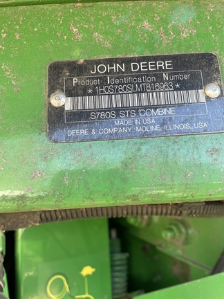 2021 John Deere S780 (28th thumbnail)