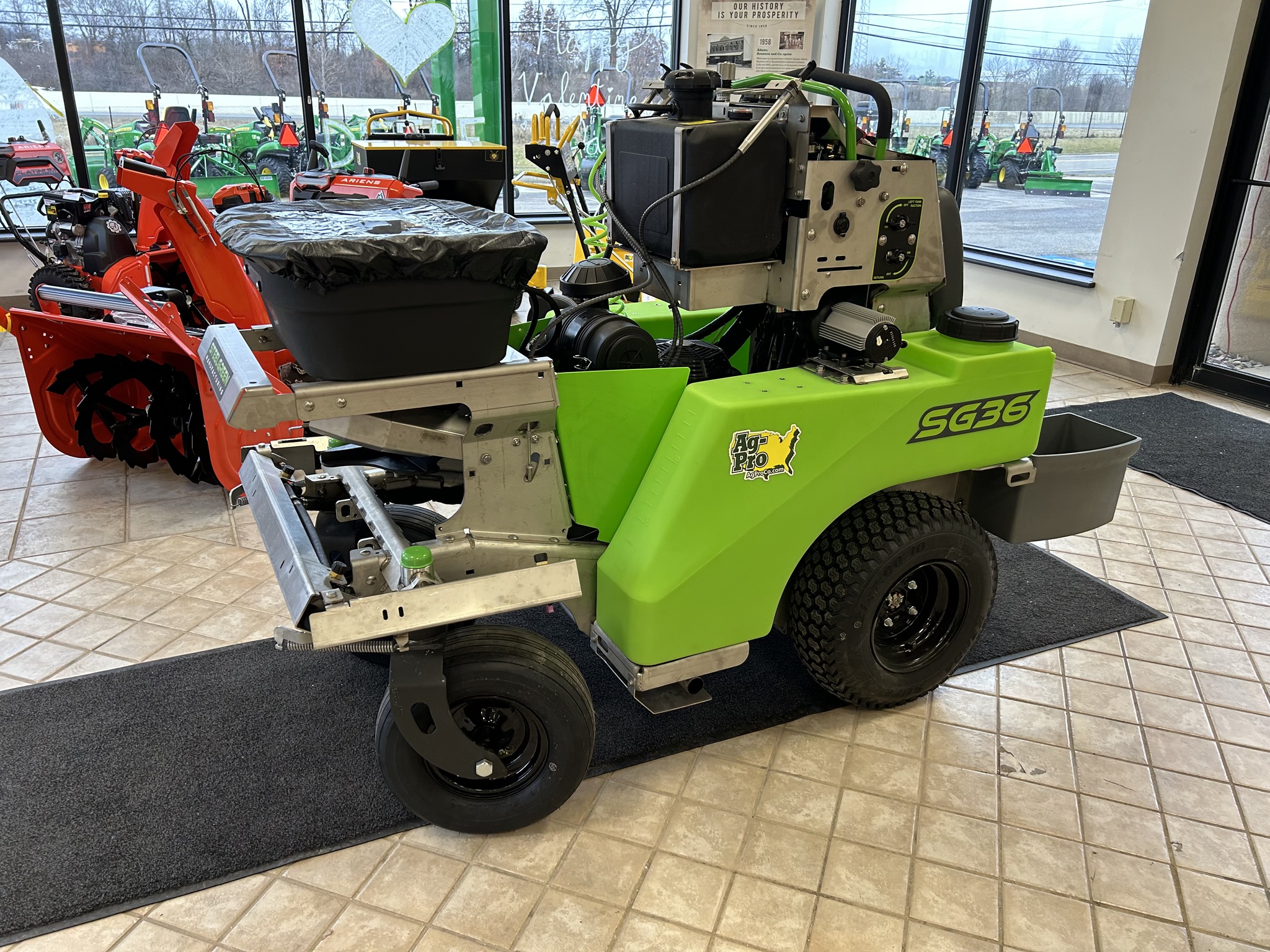 2024 Steel Green SG36 StandOn Mowers North Canton, OH