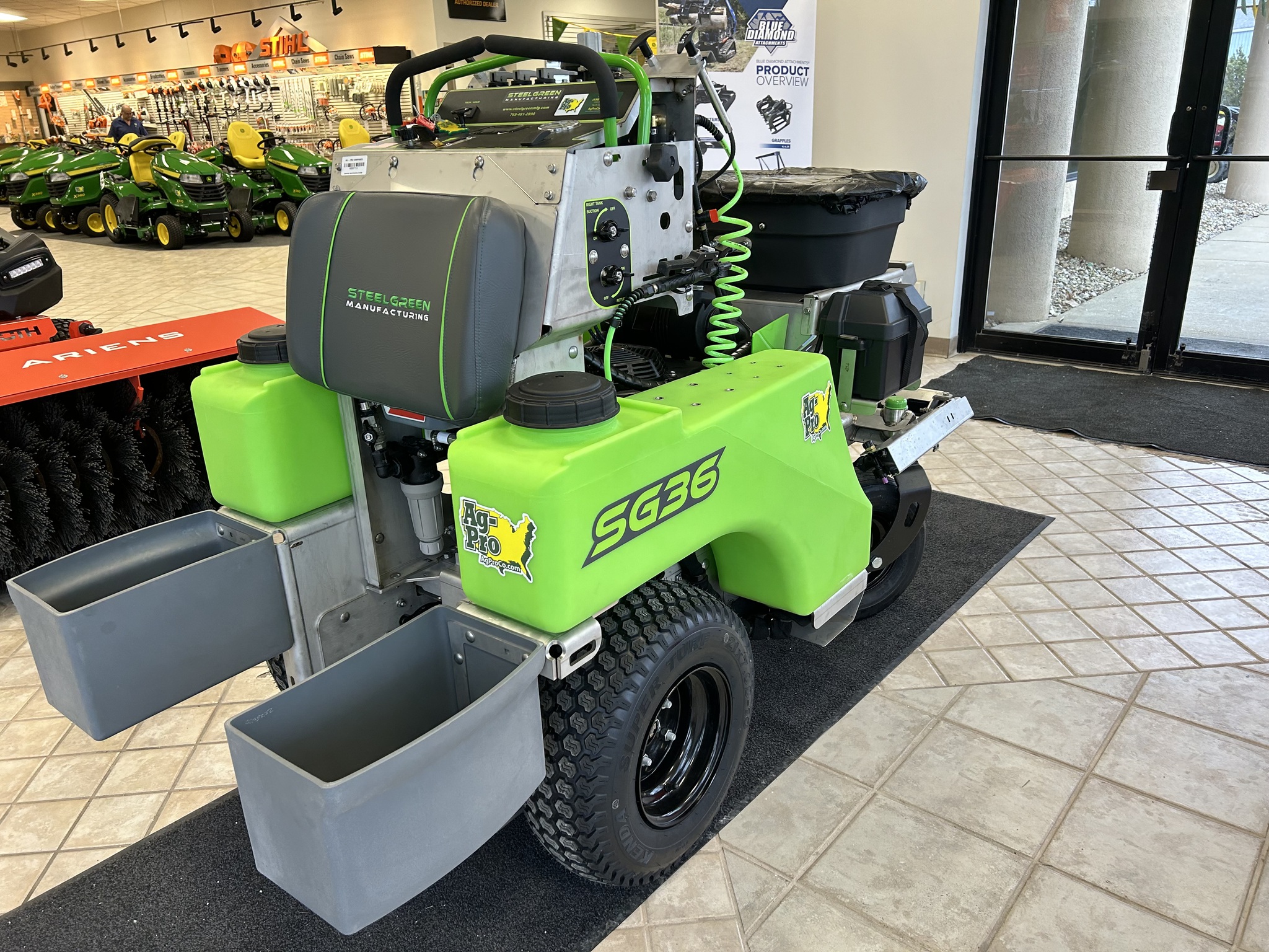 2024 Steel Green SG36 StandOn Mowers North Canton, OH