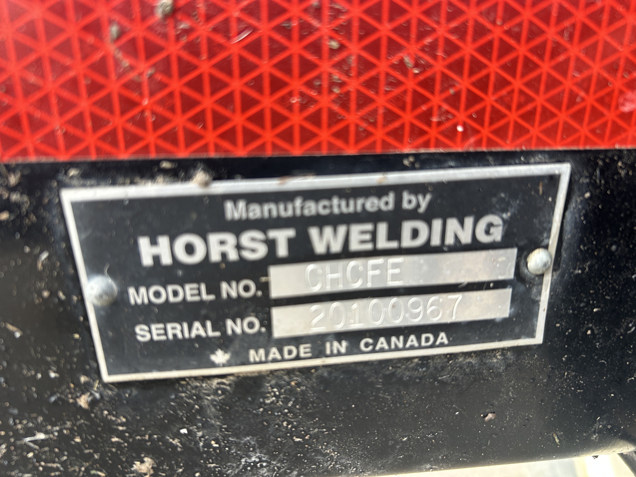   Horst CHCFE at Heritage Tractor in Baldwin City, KS