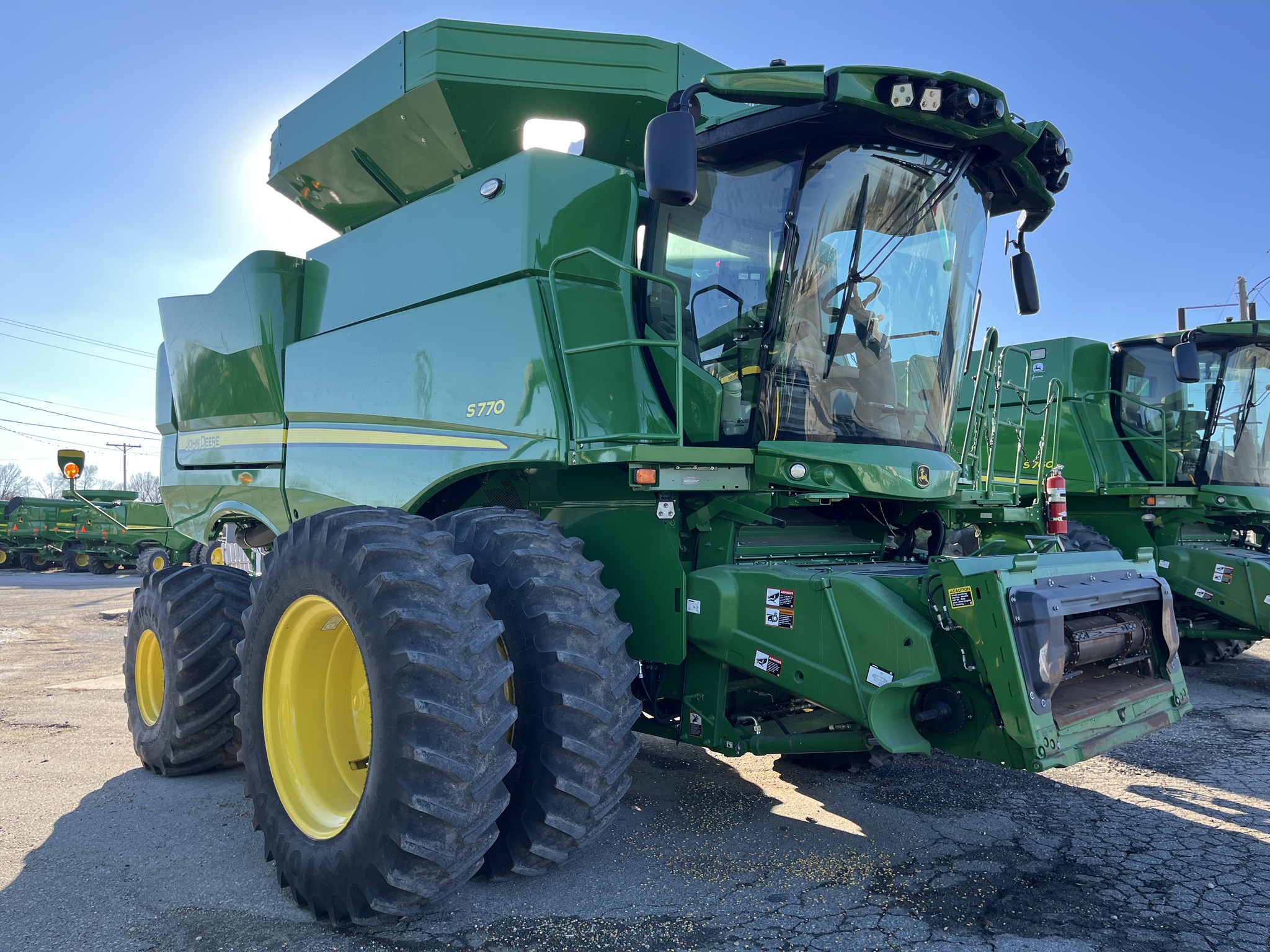  2024 John Deere S770 at Heritage Tractor in Seneca, KS