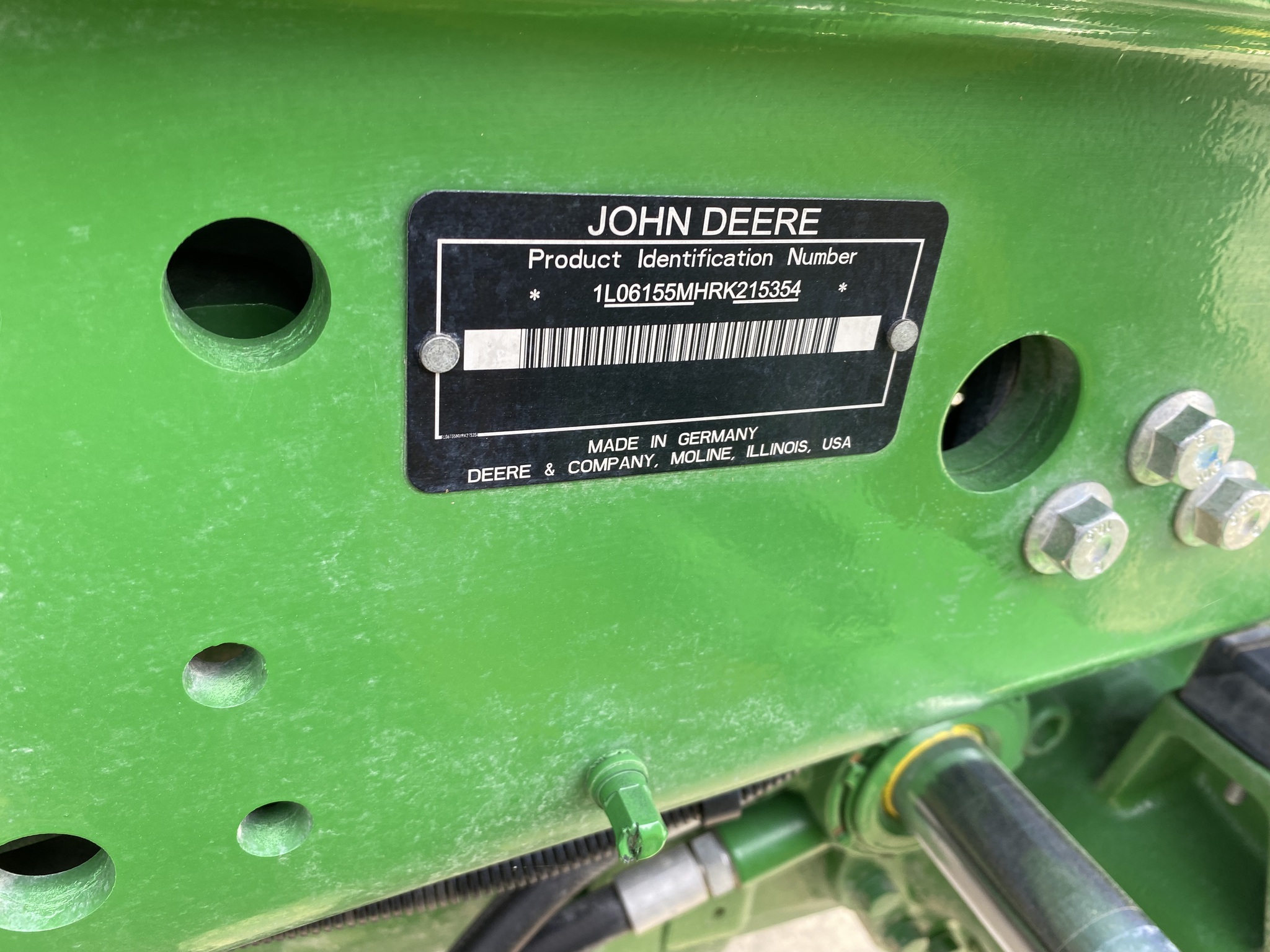 2024 John Deere 6155M Image 8