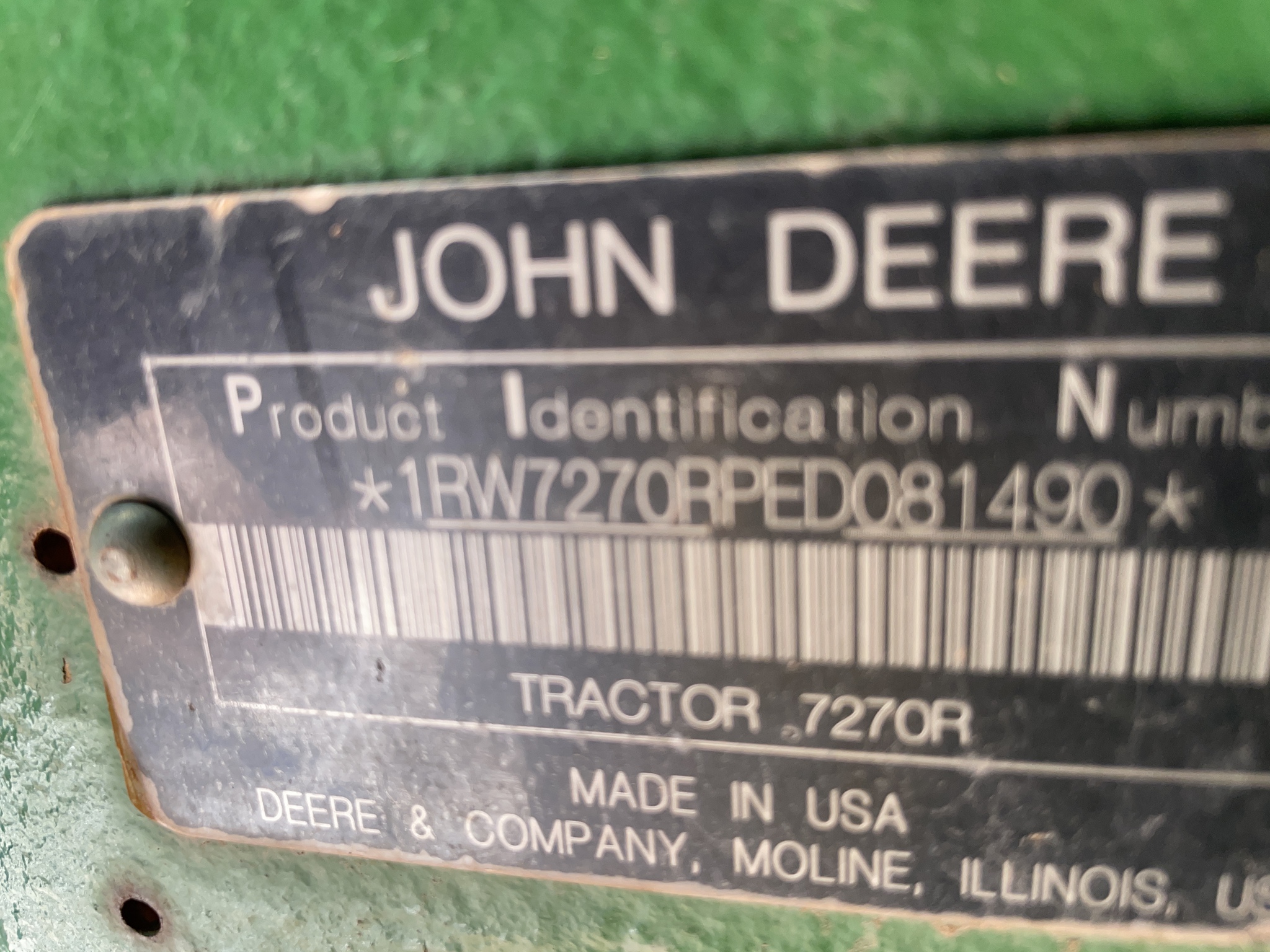 2014 John Deere 7270R Image 18