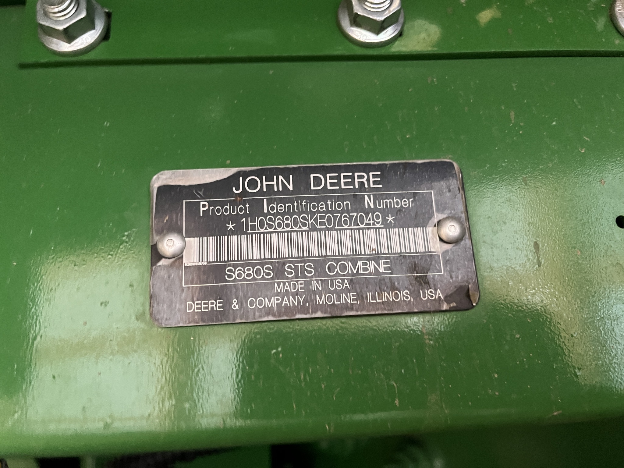 2014 John Deere S680 Image 22
