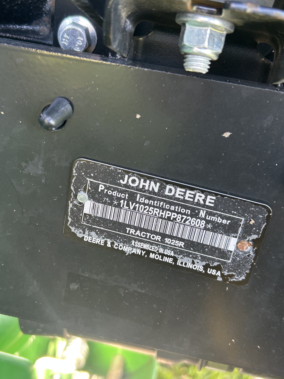 2023 John Deere 1025R Image 7
