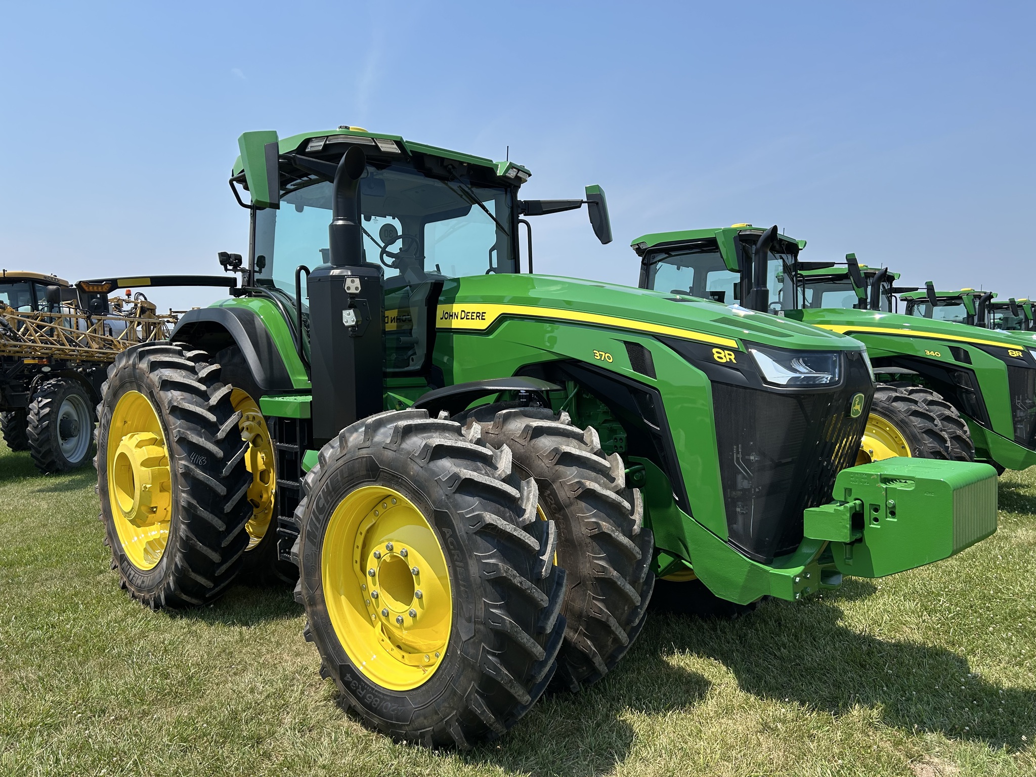  2024 John Deere 8R 370 at Heritage Tractor in Lexington, IL