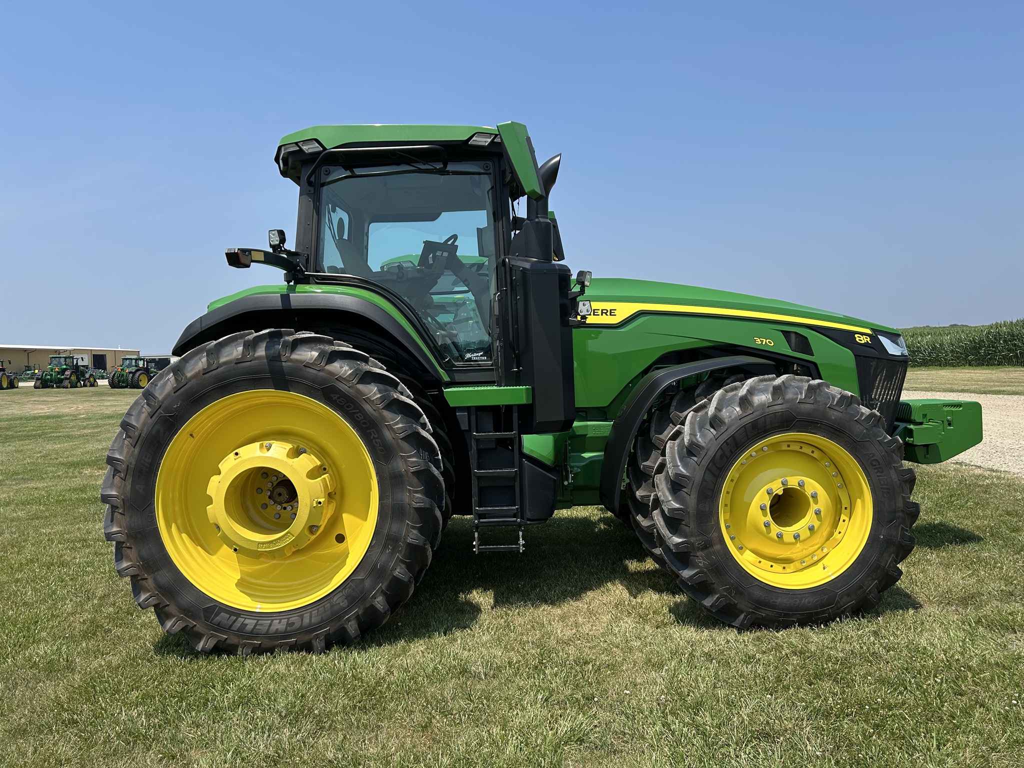 2024 John Deere 8R 370 at Heritage Tractor in Lexington, IL
