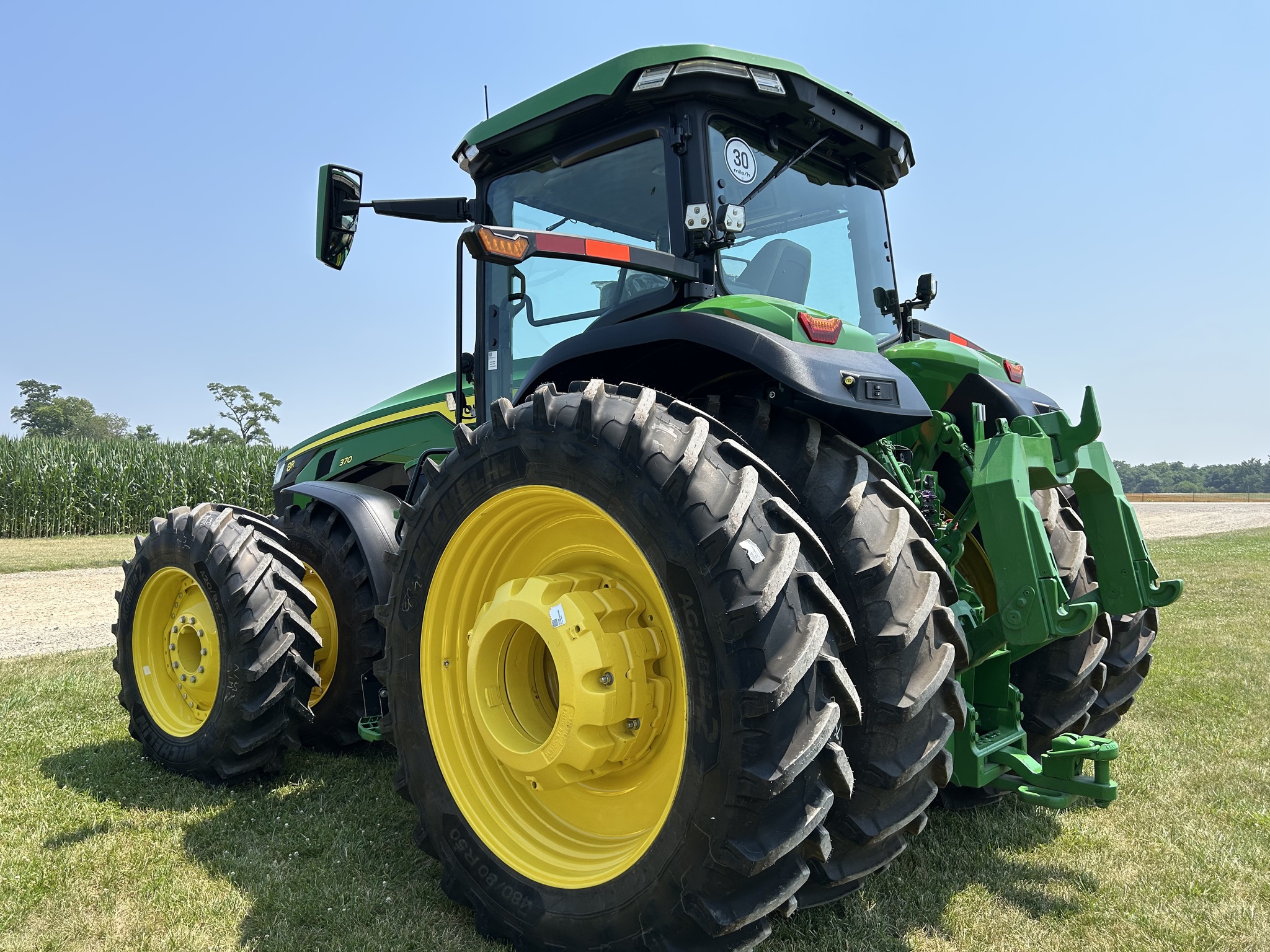  2024 John Deere 8R 370 at Heritage Tractor in Lexington, IL
