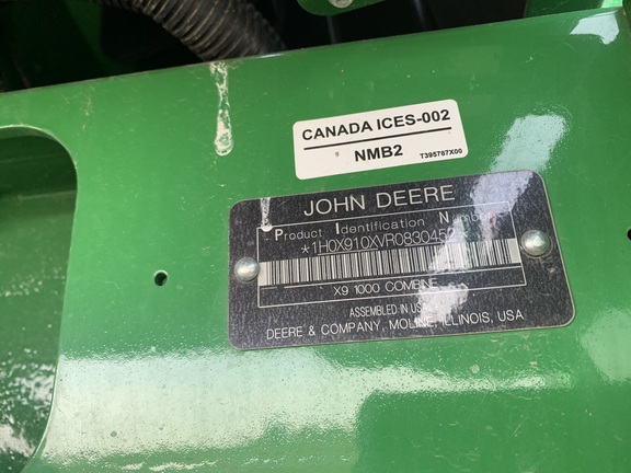 2024 John Deere X9 1000