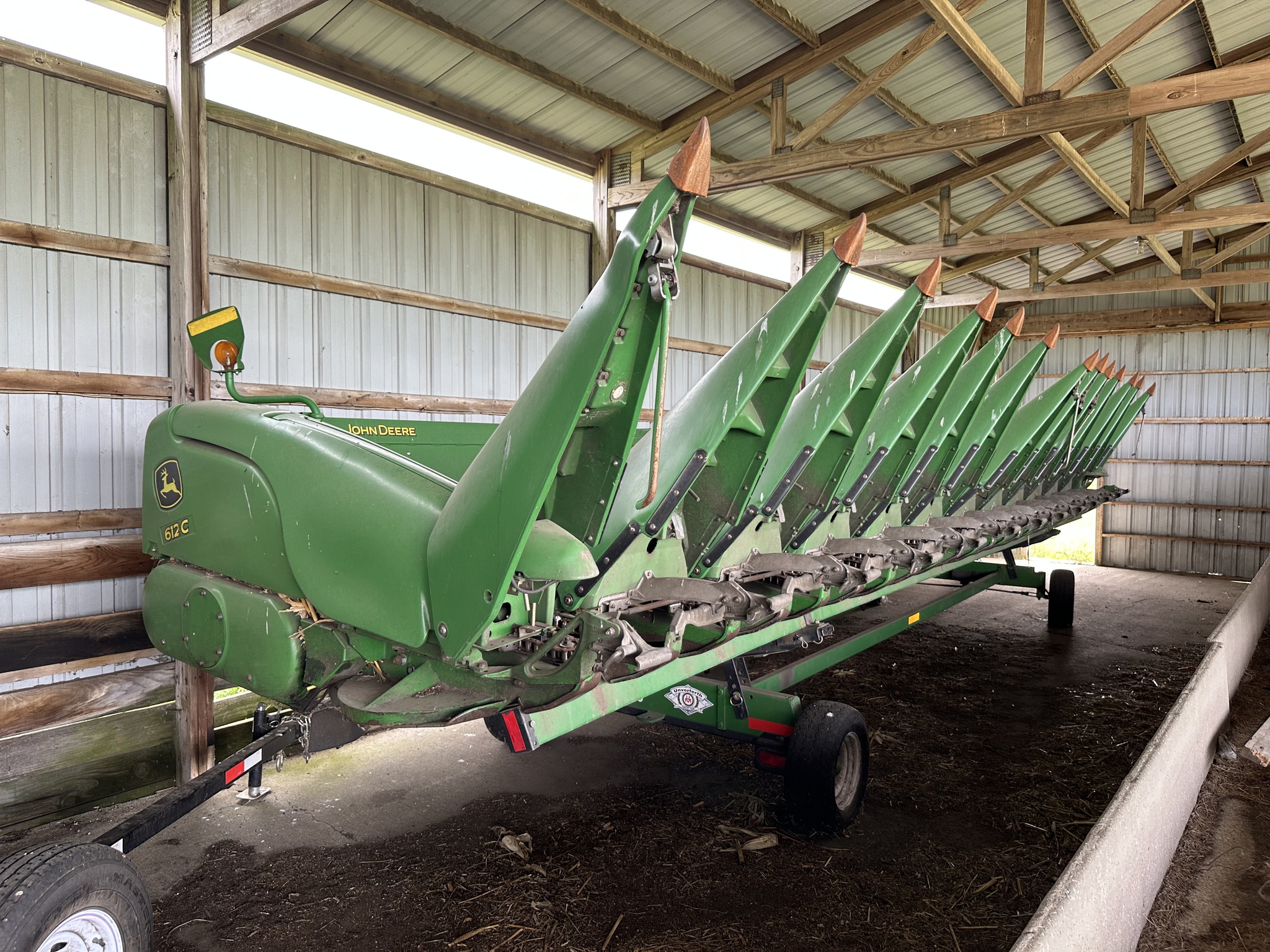 2013 John Deere 612C StalkMaster Image 2