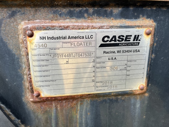 2018 Case IH Titan 4540 - Photo33