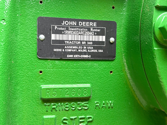 2025 John-Deere 8R 340