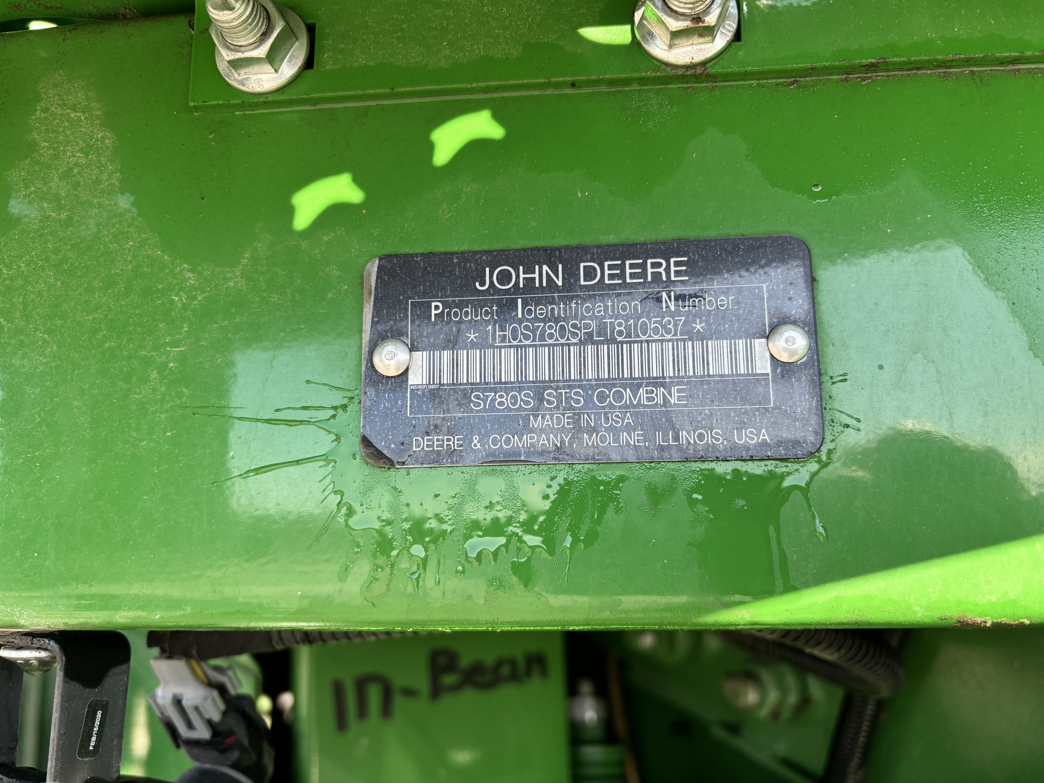 2020 John Deere S780 Image 20