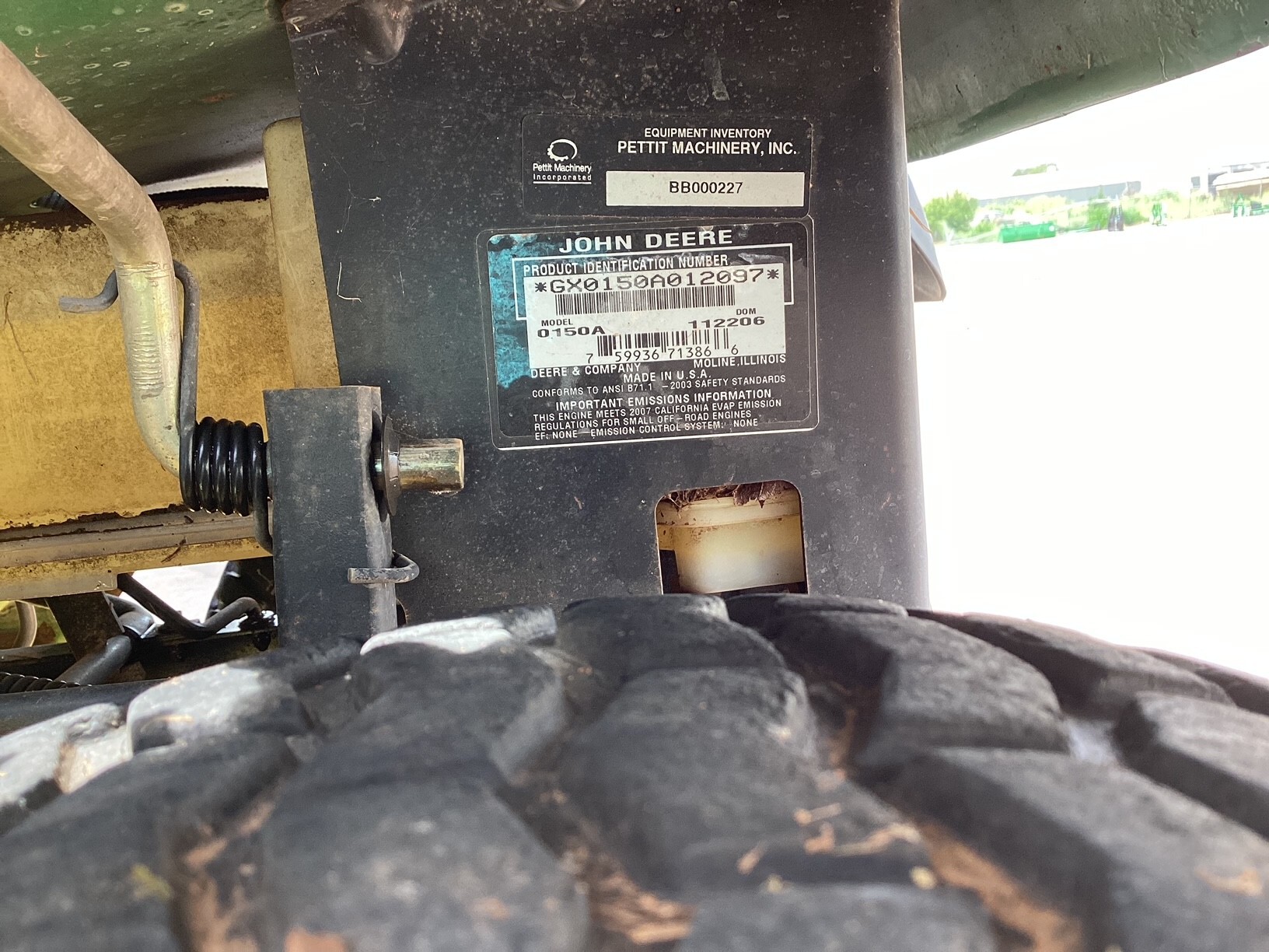 2007 John Deere LA150 Image 6