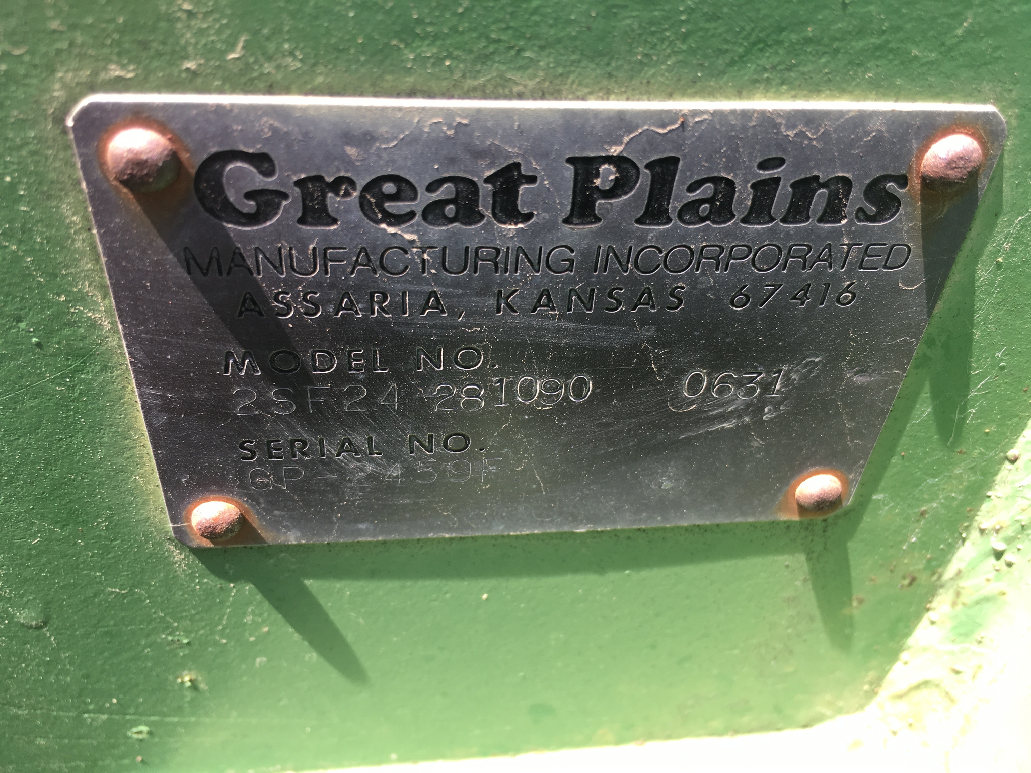 1990 Great Plains 2SF24-281090 Image 9
