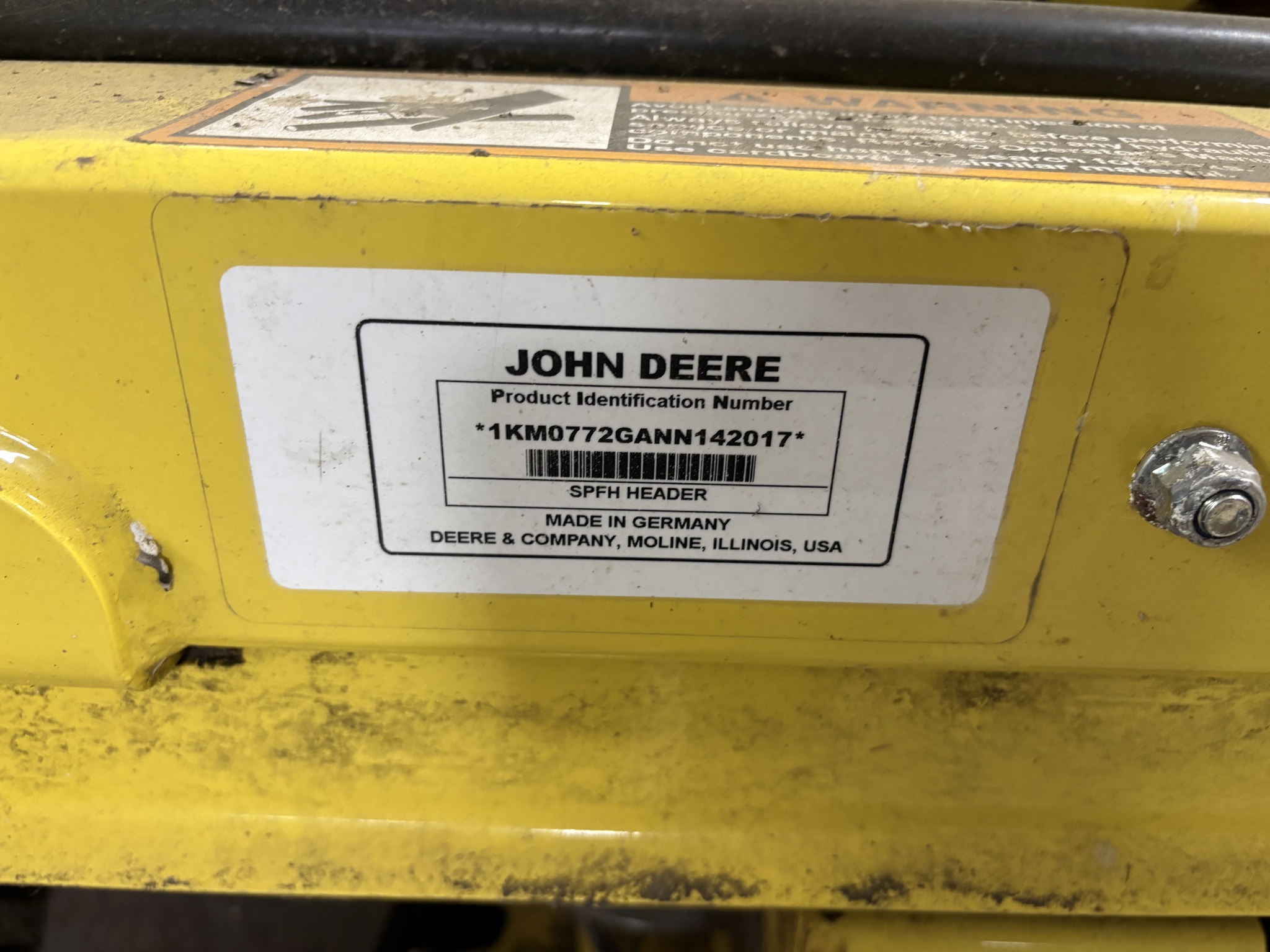 2022 John Deere 772 Image 2