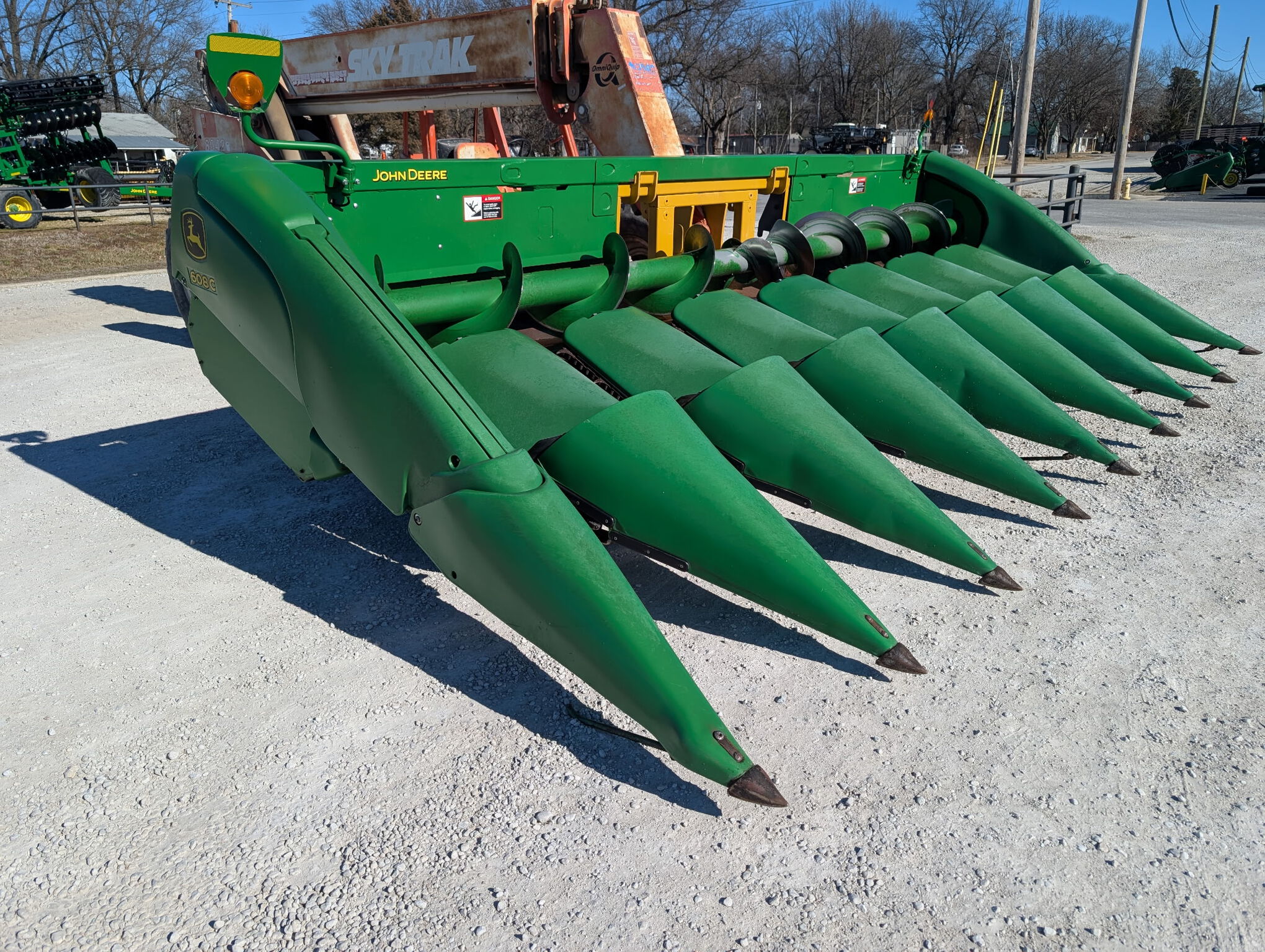  2017 John Deere 608C at Heritage Tractor in Lamar, MO