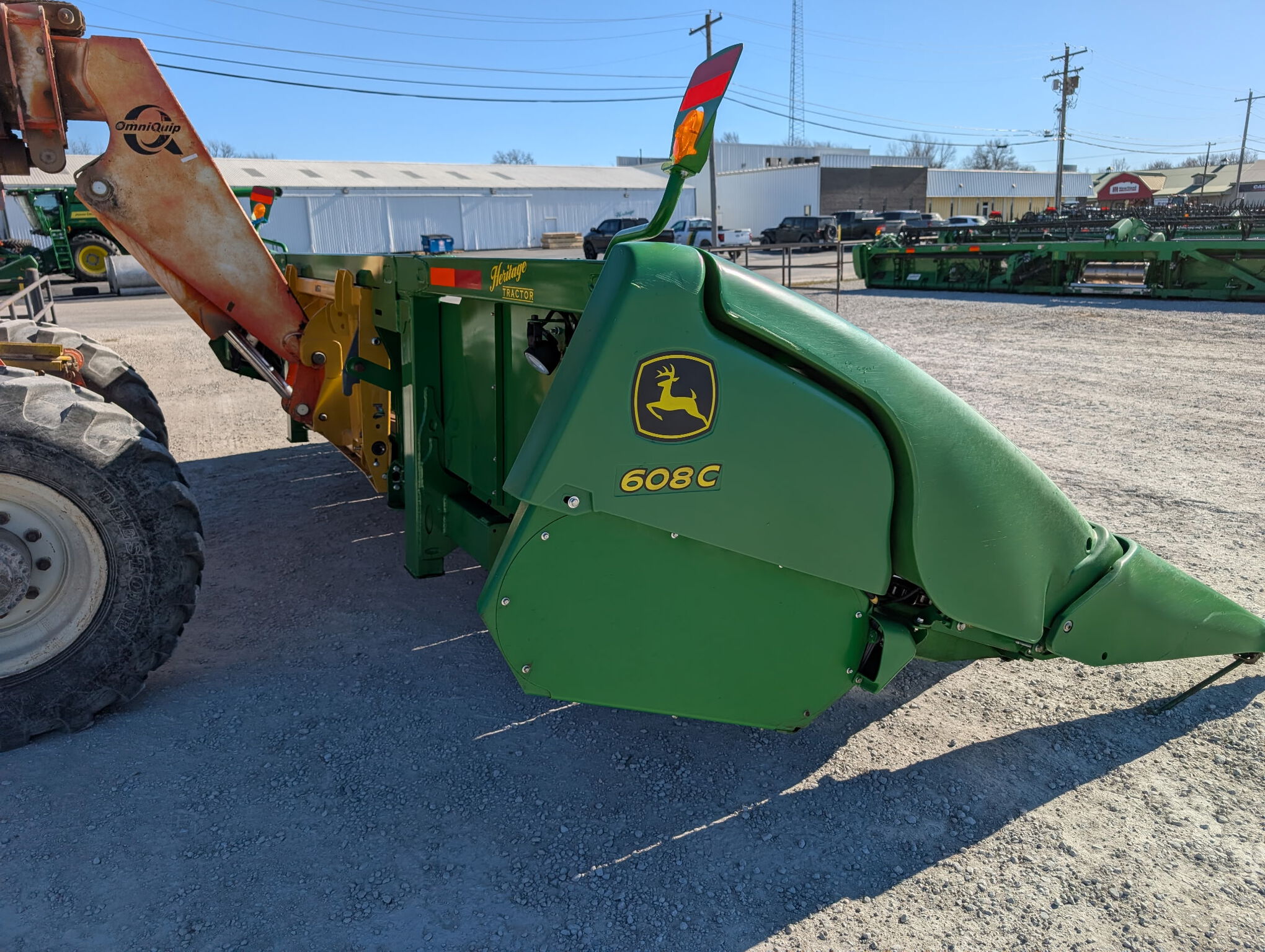  2017 John Deere 608C at Heritage Tractor in Lamar, MO