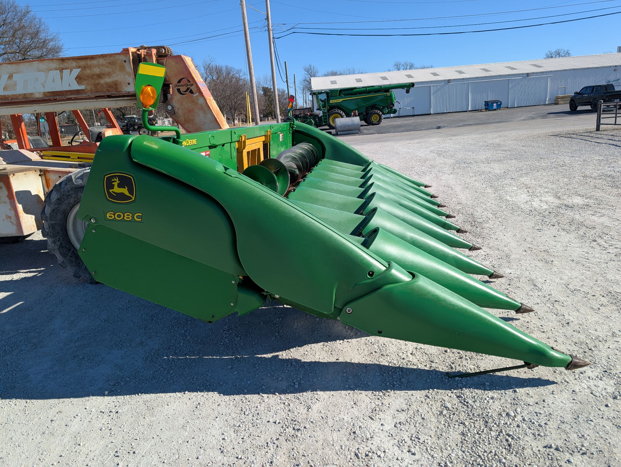  2017 John Deere 608C at Heritage Tractor in Lamar, MO