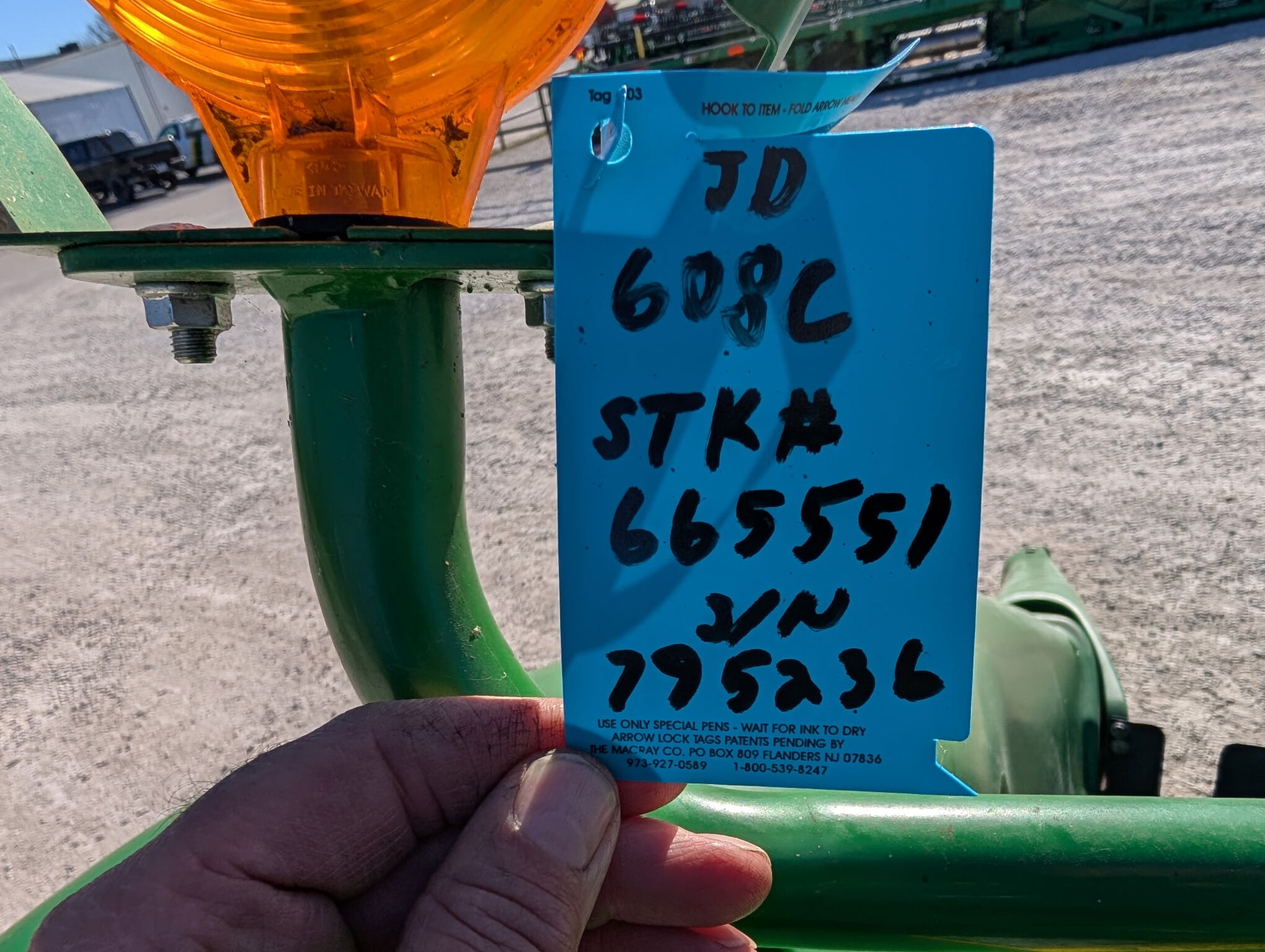  2017 John Deere 608C at Heritage Tractor in Lamar, MO