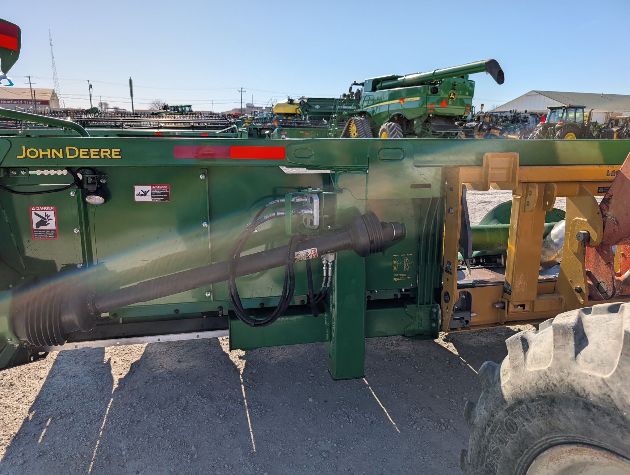  2017 John Deere 608C at Heritage Tractor in Lamar, MO