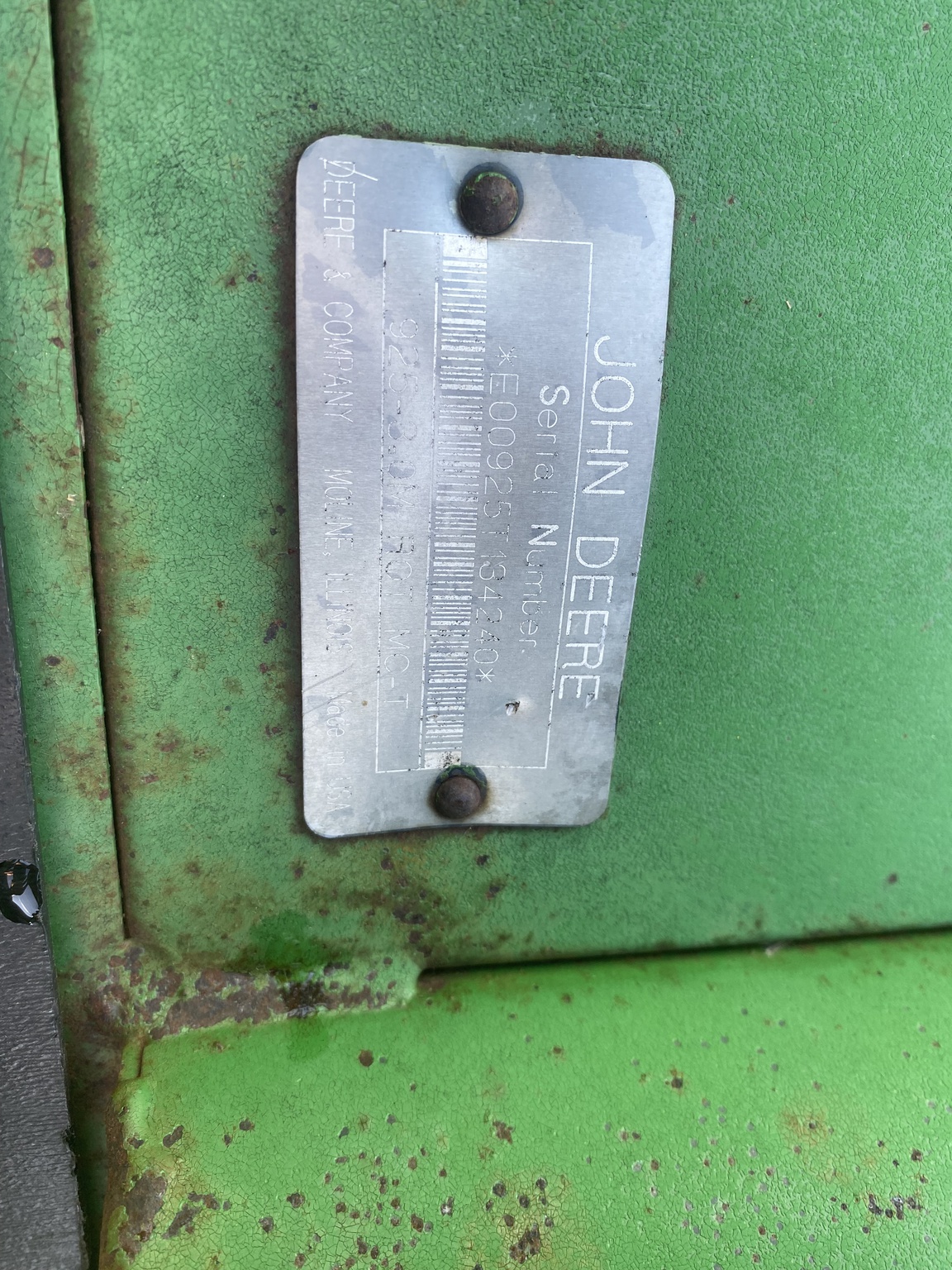 1999 John Deere 925 Image 13