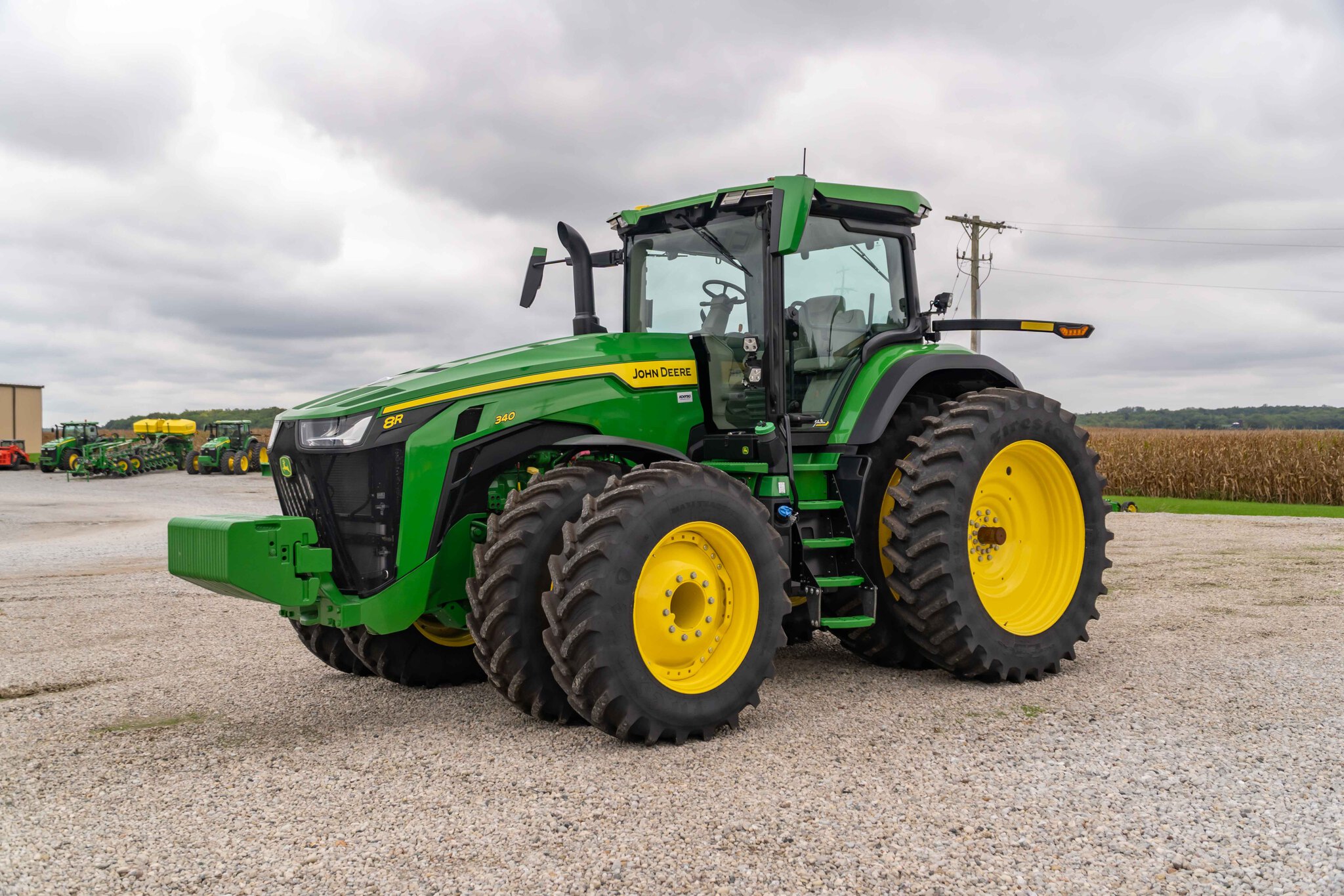 Used 2025 John Deere 8R 340 Row Crop Tractors at Koenig Equipment in Urbana, OH - PhotoXL0