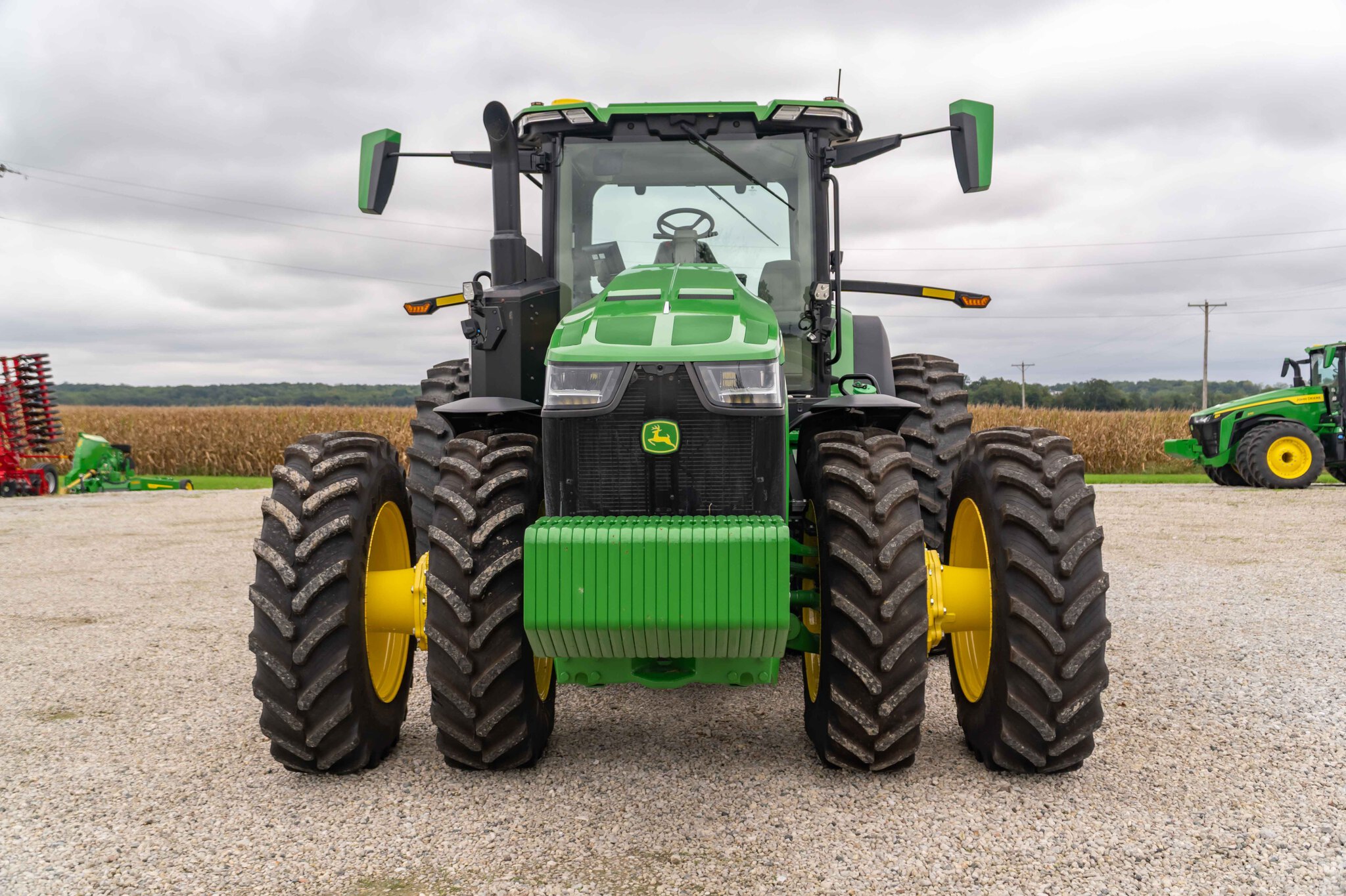 Used 2025 John Deere 8R 340 Row Crop Tractors at Koenig Equipment in Urbana, OH - PhotoXL7