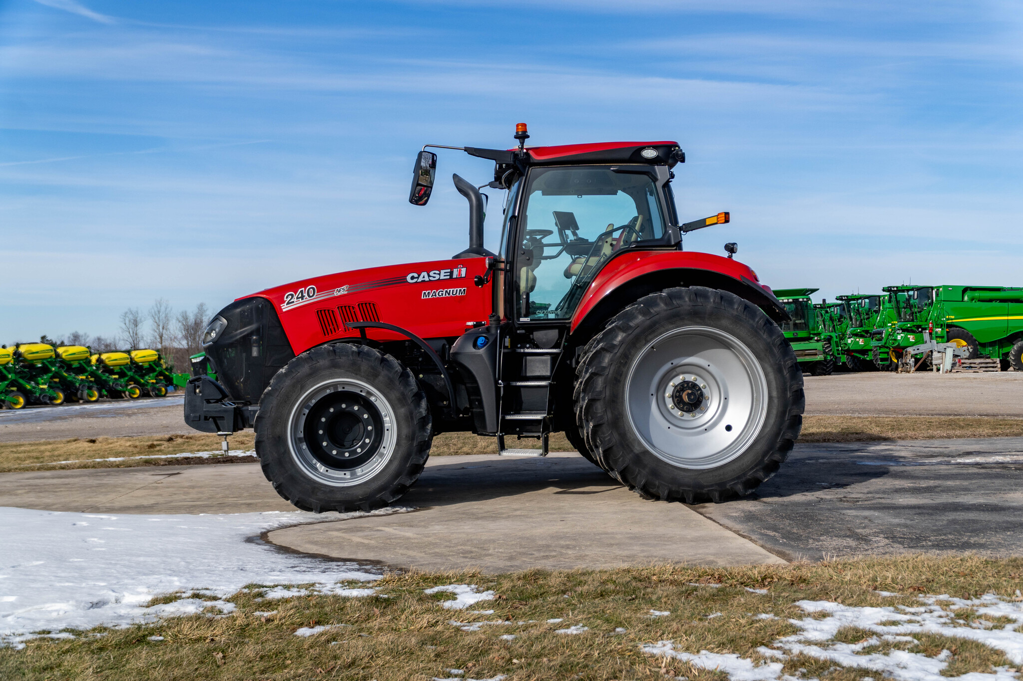 Used 2021 Case IH Magnum 240 CVX Row Crop Tractors at Koenig Equipment in Anna, OH - PhotoXL1