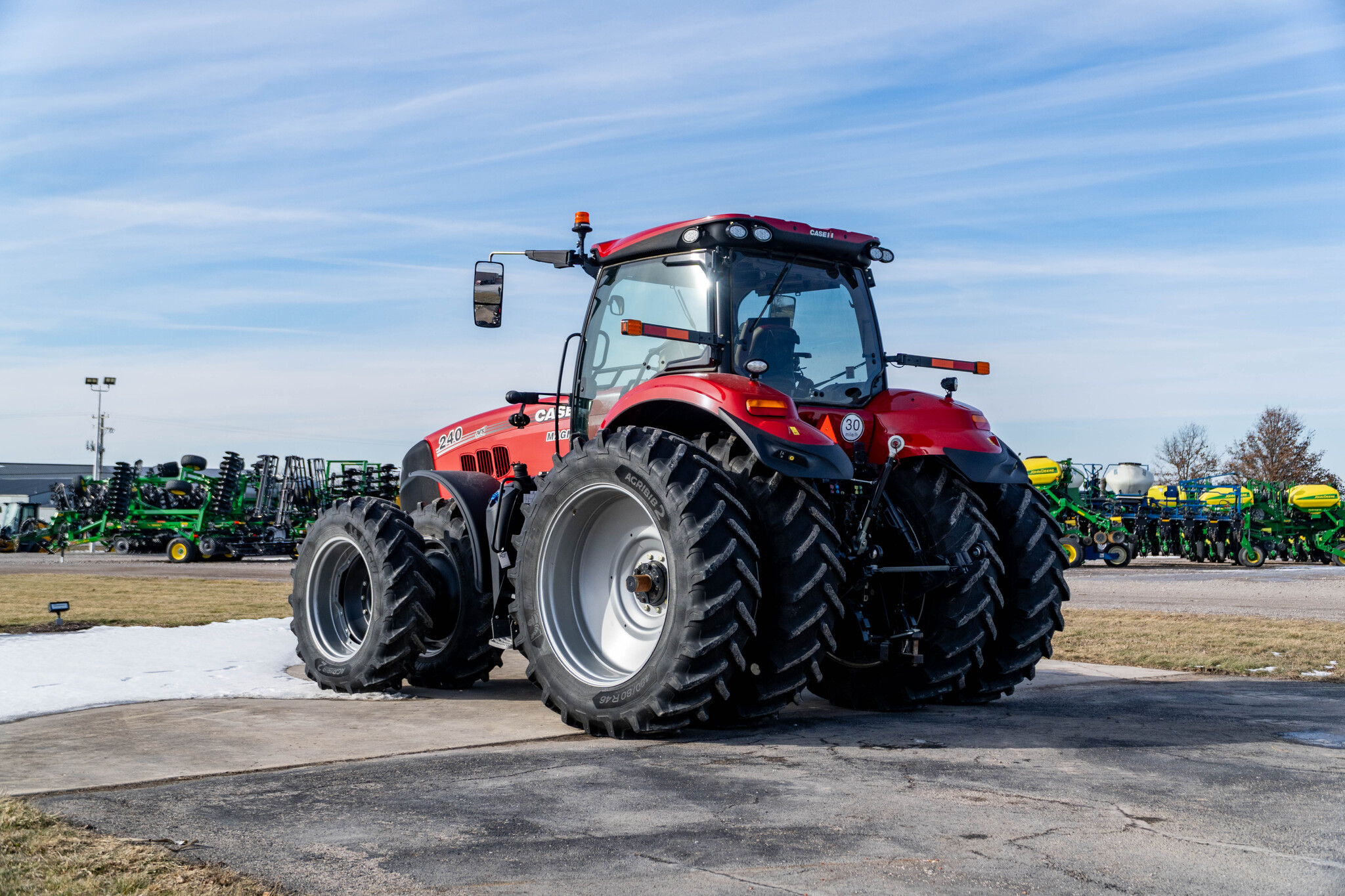 Used 2021 Case IH Magnum 240 CVX Row Crop Tractors at Koenig Equipment in Anna, OH - PhotoXL2