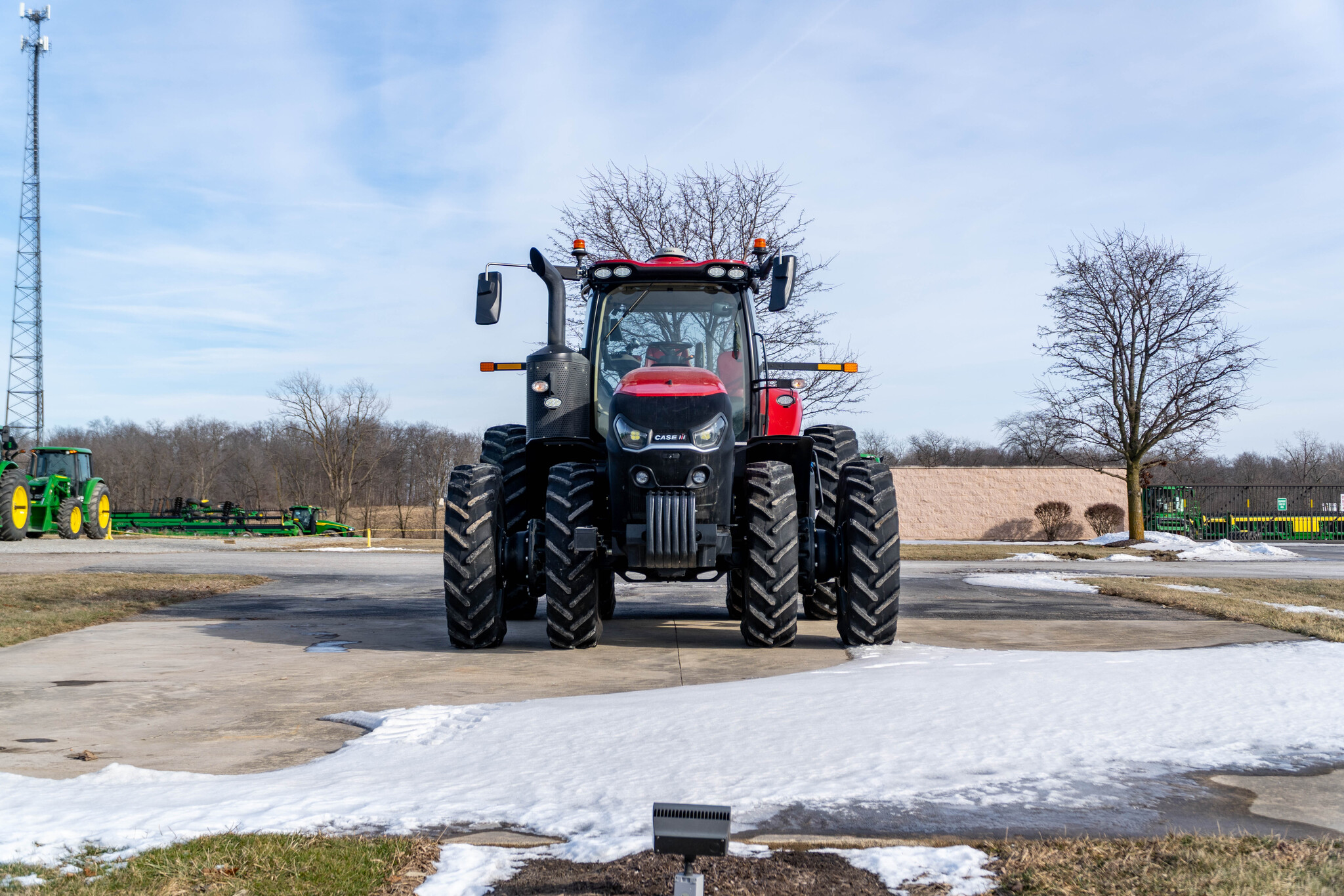 Used 2021 Case IH Magnum 240 CVX Row Crop Tractors at Koenig Equipment in Anna, OH - PhotoXL7