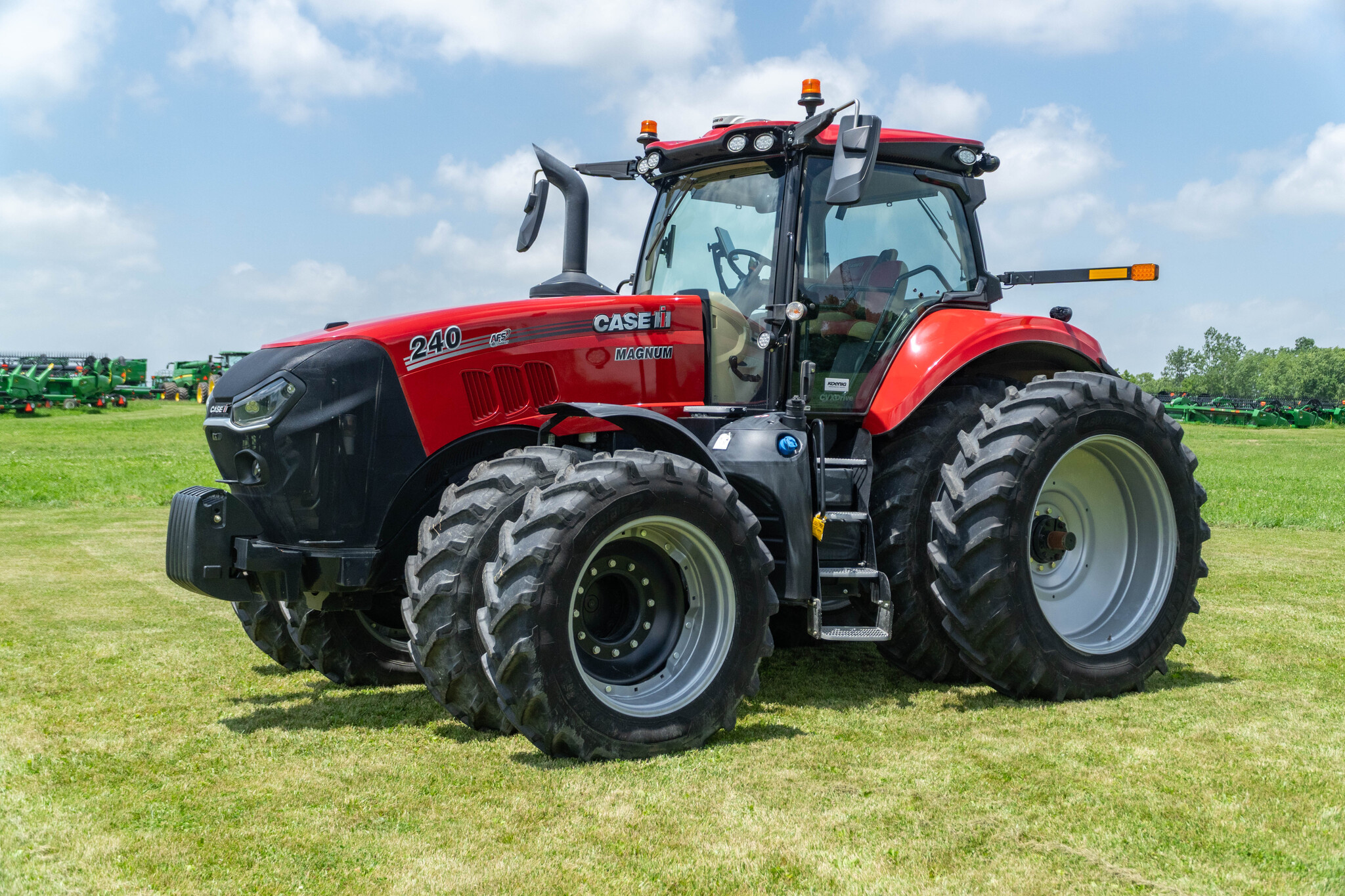 Used 2021 Case IH Magnum 240 CVX Row Crop Tractors at Koenig Equipment in Anna, OH - PhotoXL0