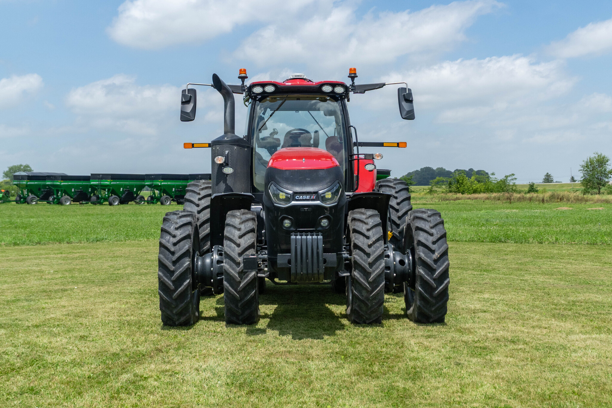 Used 2021 Case IH Magnum 240 CVX Row Crop Tractors at Koenig Equipment in Anna, OH - PhotoXL7